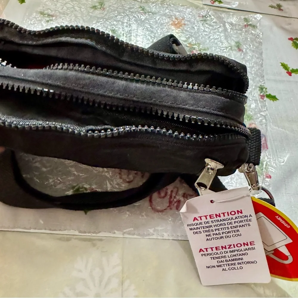 Disney Black and Red Mickey Mouse Belt and crossbody bag - Picture 4 of 6